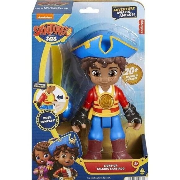 Nickelodeon Other - Fisher-Price Nickelodeon Santiago of the Seas Light-up Talking Santiago Figure